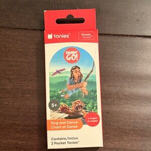 New in Box Danny Go Sing and Dance  Tonies 2 Pack!
